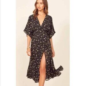 Reformation Karen wrap dress - Venezia